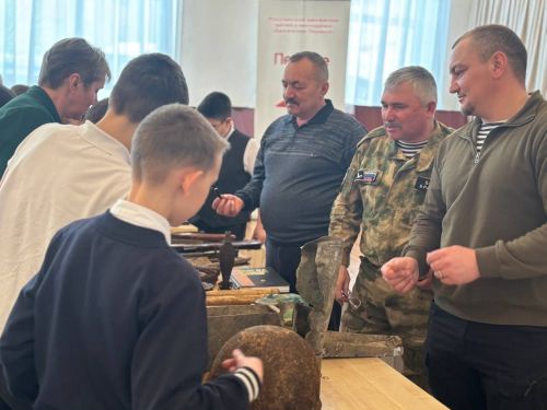Урок мужества от «Боевого Братства» прошел для школьников Нурлата