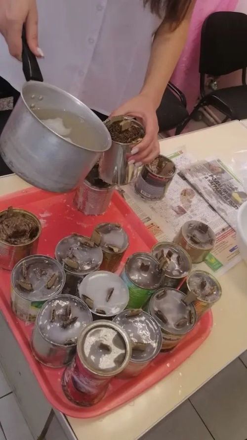 Тепло из дома: в Мамыкове изготовили очередную партию блиндажных свечей