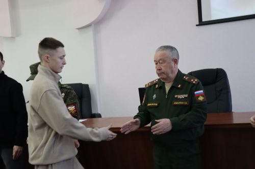 Нурлатские срочники получили удостоверения ветеранов боевых действий