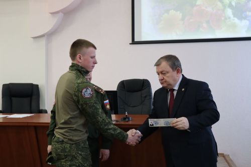 Нурлатские срочники получили удостоверения ветеранов боевых действий