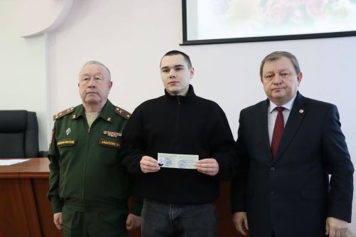 Нурлатские срочники получили удостоверения ветеранов боевых действий