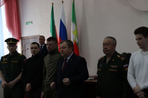 Нурлатские срочники получили удостоверения ветеранов боевых действий