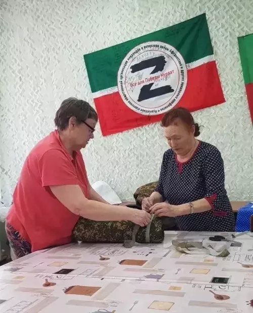 Нурлатның “Игелек кыл” волонтерлык хәрәкәте хәрби операция сугышчылары өчен кирәк-яраклар тегә