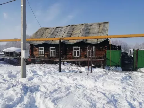 Вчера вечером в селе Богдашкино горел частный дом
