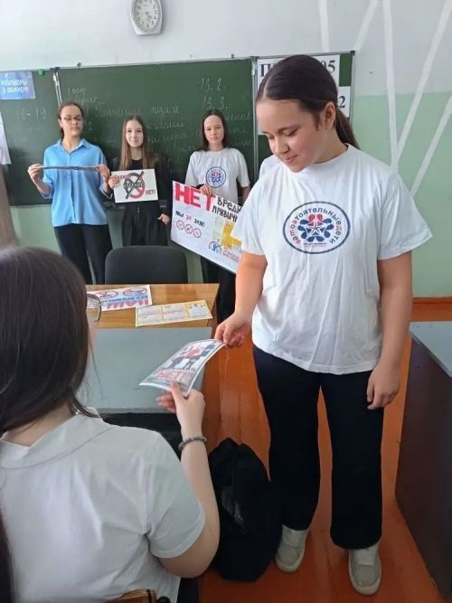 «СМС-дети» из Нурлата: как школьники меняют мир без вредных привычек