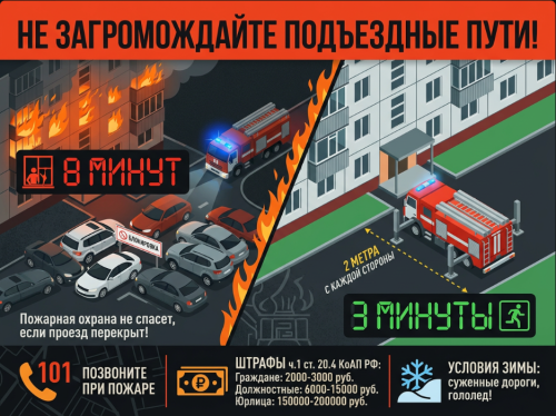 Штраф до 200 000 рублей: почему нельзя парковаться на подъездных путях?