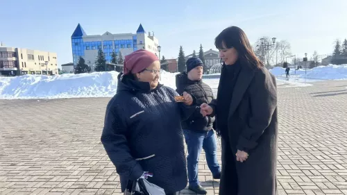 Акция «Мы вместе!» в Нурлате: город отметил годовщину воссоединения Крыма с Россией