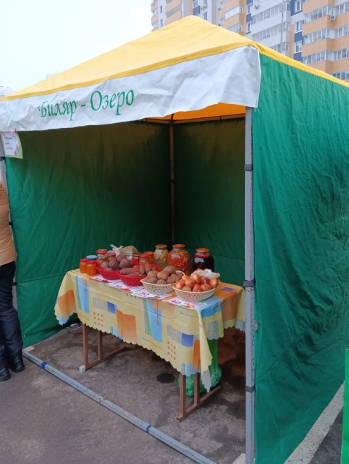 Ярмарка в Казани: хозяйства Нурлатского района привезли свежую продукцию