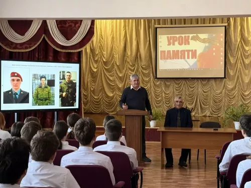 «Они были нашими...»: в Нурлатской гимназии прошла встреча, которую не забыть