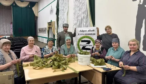 В Нижнем Нурлате волонтеры движения «Айрат абый и его команда» приближают Победу