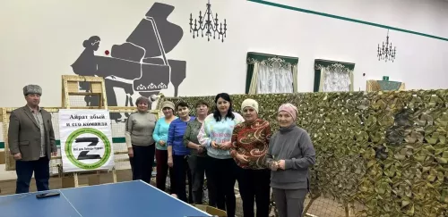 В Нижнем Нурлате волонтеры движения «Айрат абый и его команда» приближают Победу