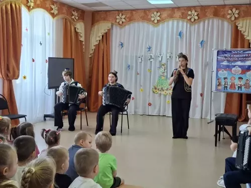 Музыкальная сказка в детском саду «Солнышко»: визит юных талантов