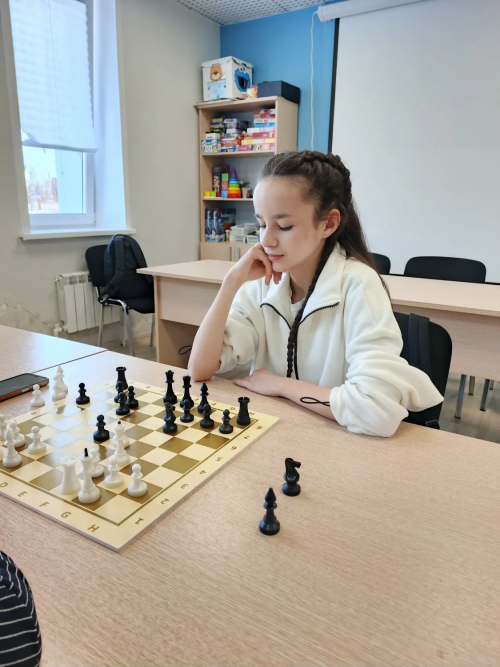 Галия Мухтасимова стала двукратной чемпионкой района по шахматам