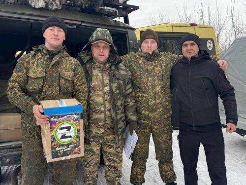 Гуманитарная миссия нурлатского фонда охватила более 20 подразделений в Белгородской и Курской областях