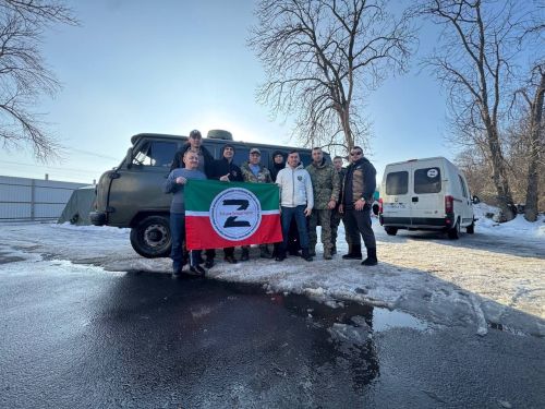 Гуманитарная миссия нурлатского фонда охватила более 20 подразделений в Белгородской и Курской областях