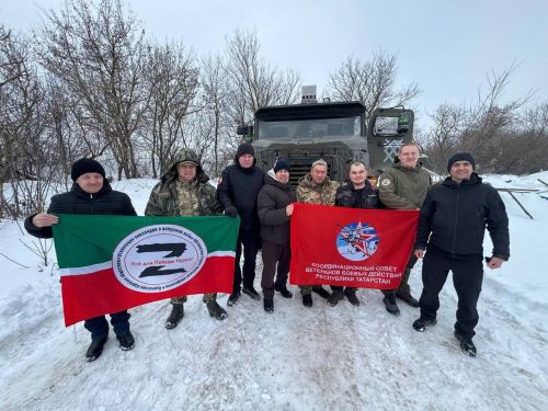 Гуманитарная миссия нурлатского фонда охватила более 20 подразделений в Белгородской и Курской областях