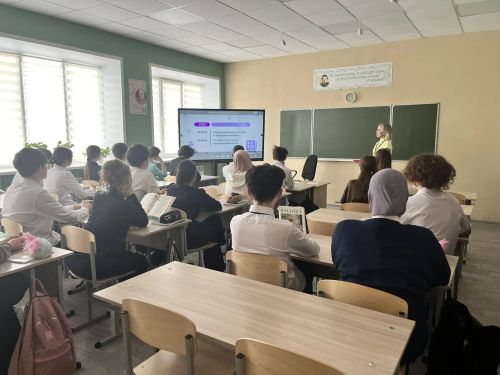Цифровые магистрали: нурлатским школьникам рассказали о симбиозе IT и транспорта