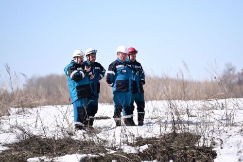 В НГДУ «Нурлатнефть» прошли плановые учения по ликвидации нефтепроявления