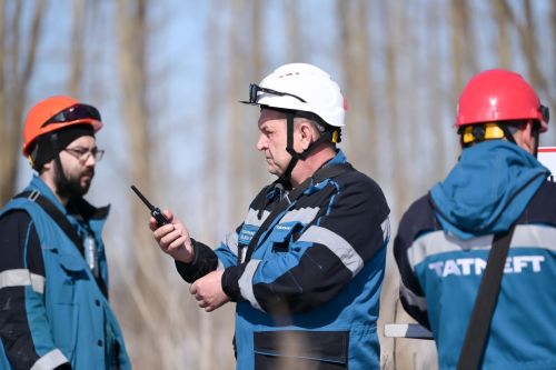 В НГДУ «Нурлатнефть» прошли плановые учения по ликвидации нефтепроявления
