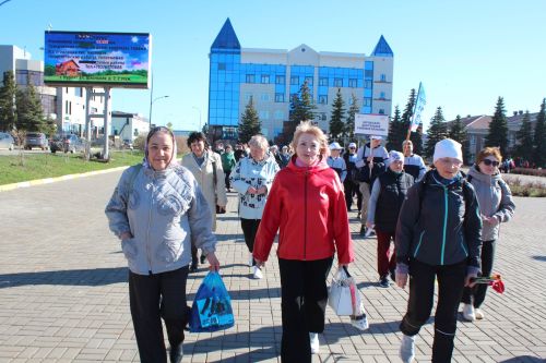 Нурлатцы присоединились к Всероссийской акции «10 000 шагов к жизни»