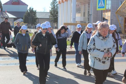 Нурлатцы присоединились к Всероссийской акции «10 000 шагов к жизни»