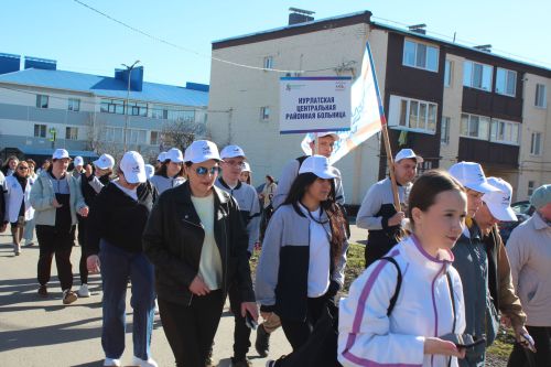 Нурлатцы присоединились к Всероссийской акции «10 000 шагов к жизни»