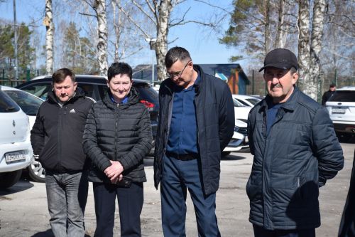 Дамир Ишкинеев рабочую планерку провел в лагере