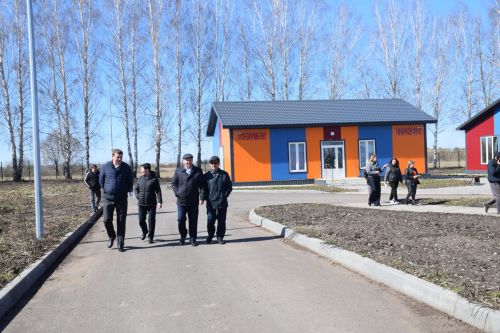 Дамир Ишкинеев рабочую планерку провел в лагере