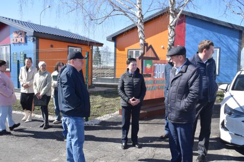 Дамир Ишкинеев рабочую планерку провел в лагере