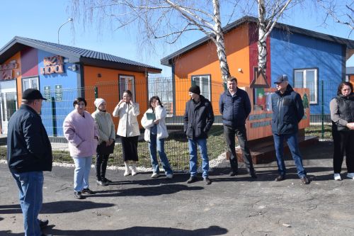 Дамир Ишкинеев рабочую планерку провел в лагере