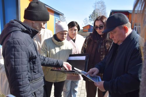 Дамир Ишкинеев рабочую планерку провел в лагере