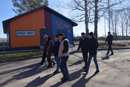 Дамир Ишкинеев рабочую планерку провел в лагере