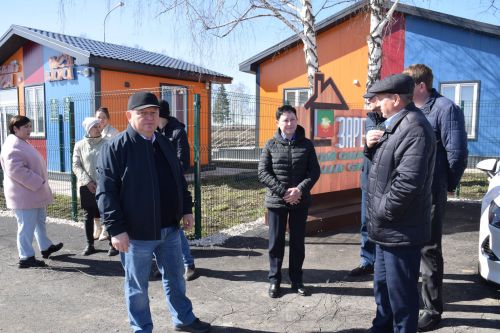 Дамир Ишкинеев рабочую планерку провел в лагере