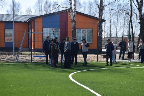 Дамир Ишкинеев рабочую планерку провел в лагере