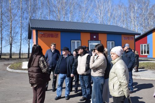 Дамир Ишкинеев рабочую планерку провел в лагере