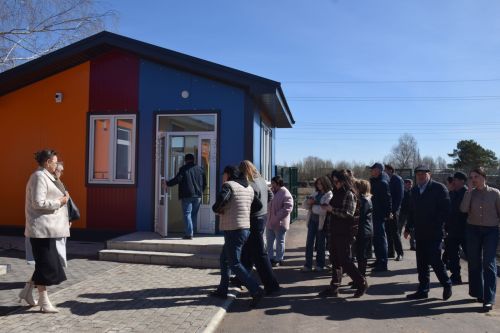 Дамир Ишкинеев рабочую планерку провел в лагере