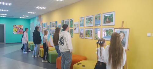 В ДШИ «Сэлэт» открылась выставка к 140-летию Габдуллы Тукая