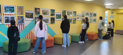 В ДШИ «Сэлэт» открылась выставка к 140-летию Габдуллы Тукая