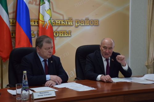 В Нурлате обсудили реализацию программ по сохранению татарского и чувашского языков