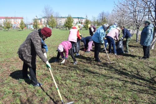 Нурлатта санитар-экологик икеайлык кысаларында өмәләр уза