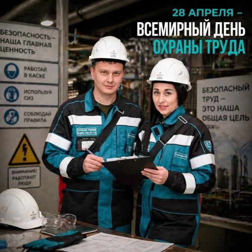 28 апреля — Всемирный день охраны труда: Безопасность начинается с каждого из нас