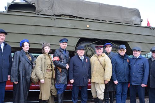 В Нурлате побывал легендарный «Паровоз Победы»: город встретил эшелон памяти