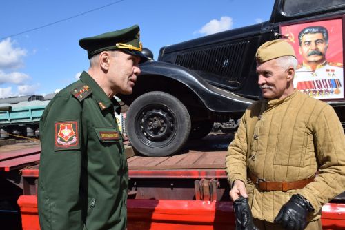 В Нурлате побывал легендарный «Паровоз Победы»: город встретил эшелон памяти