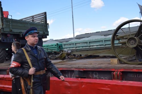 В Нурлате побывал легендарный «Паровоз Победы»: город встретил эшелон памяти
