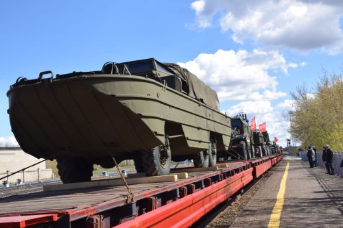 В Нурлате побывал легендарный «Паровоз Победы»: город встретил эшелон памяти