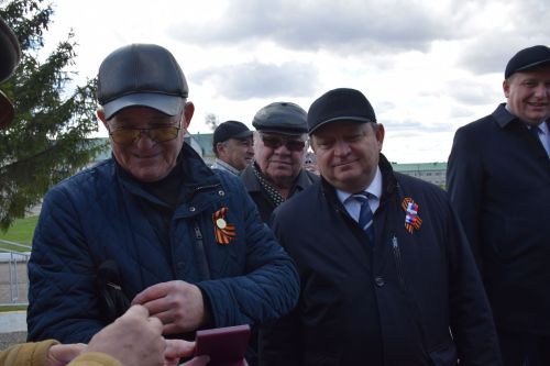 В Нурлате побывал легендарный «Паровоз Победы»: город встретил эшелон памяти