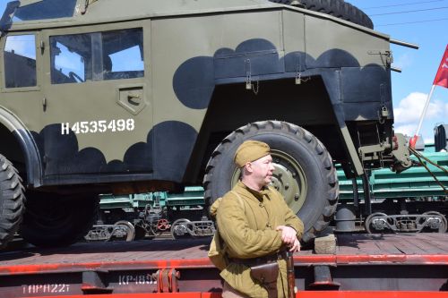 В Нурлате побывал легендарный «Паровоз Победы»: город встретил эшелон памяти