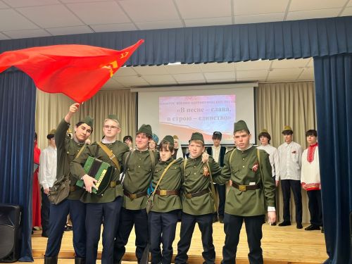 «В песне – слава, в строю – единство»: память ожила на сцене