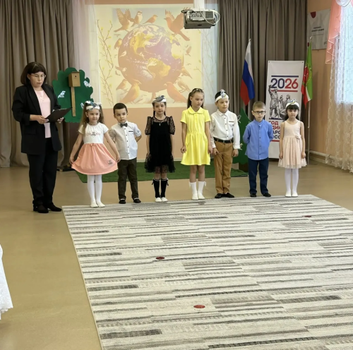 В Нурлате дошколята «спасали» птиц вместе с Минэкологии РТ