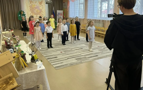 В Нурлате дошколята «спасали» птиц вместе с Минэкологии РТ